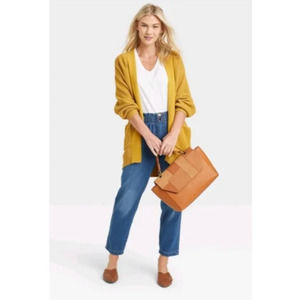 Universal Thread High Rise Paperbag Tapered Jeans Size 6